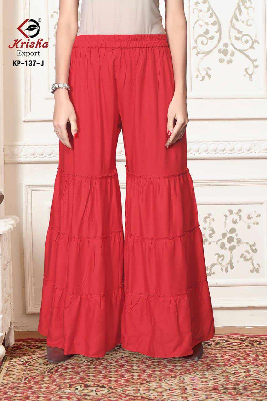 Sarara Vol-2 Krisha Export Rayon Sharara Manufacturer Sarara Vol-2 Krisha Export Rayon Sharara Manufacturer